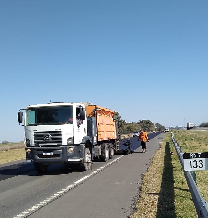 Asfalto nuevo para un tramo de la 7.