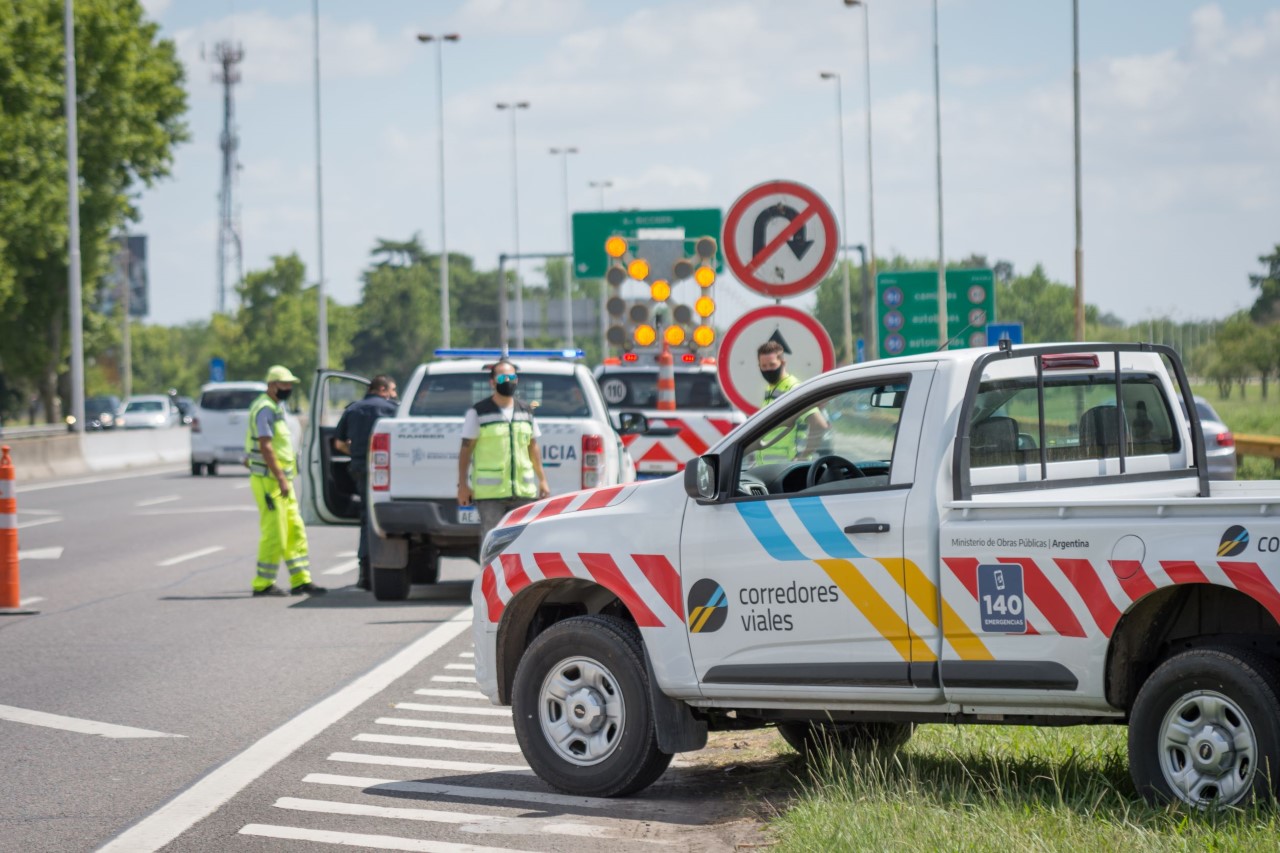 Operativo de seguridad vial de Corredores Viales.